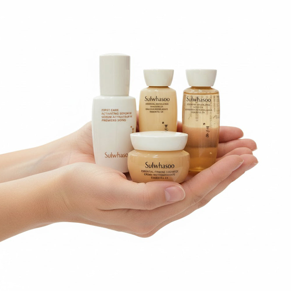 Sulwhasoo Essential Daily Routine Kit (4 Items) Travel Size