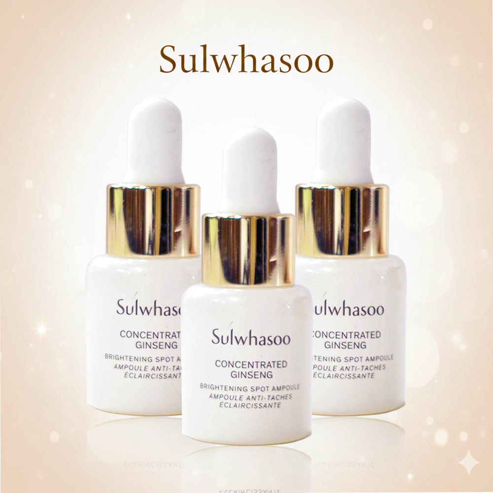 Sulwhasoo Concentrated Ginseng Brightening Spot Ampoule (5g x 3pcs Set)  Travel Size