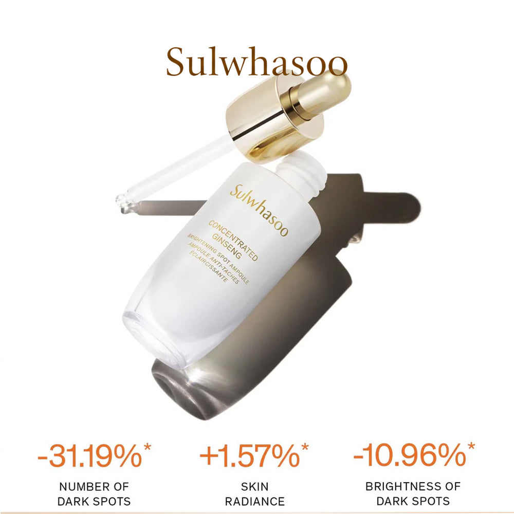 Sulwhasoo Concentrated Ginseng Brightening Spot Ampoule (5g x 3pcs Set)  Travel Size