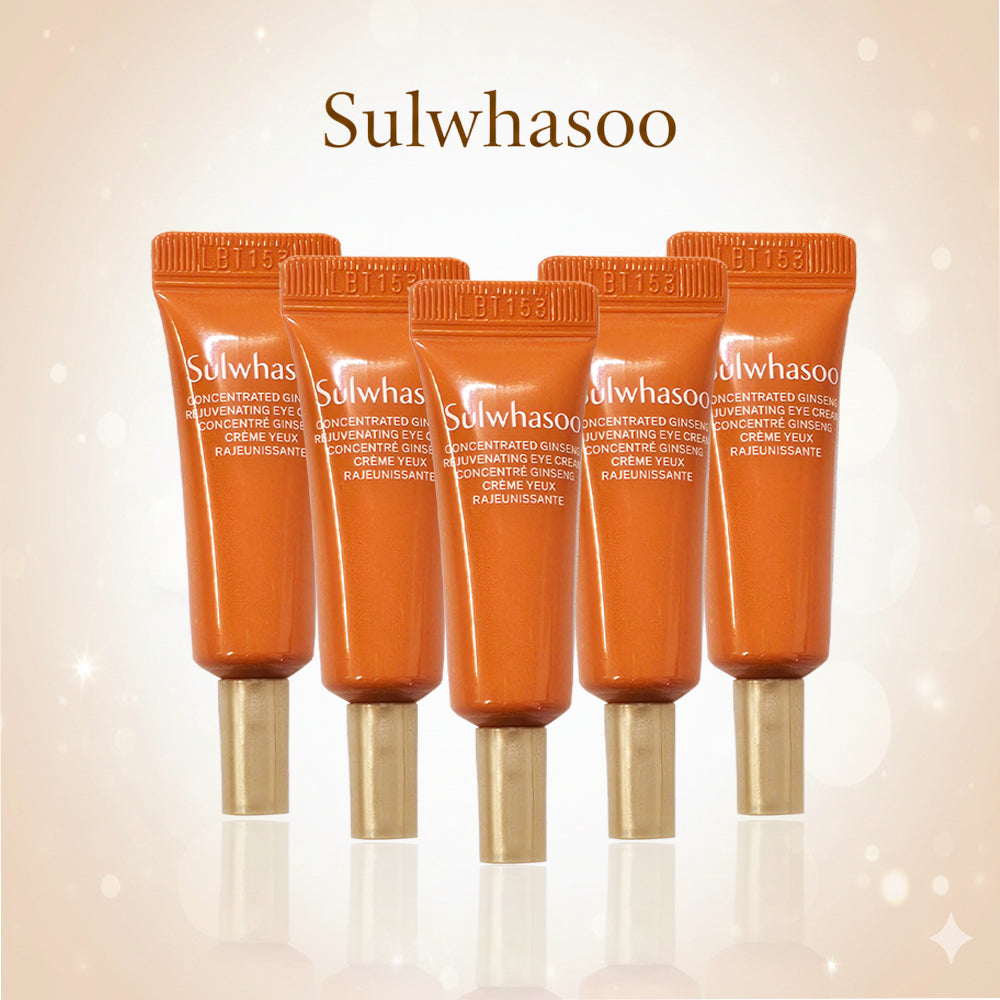 Sulwhasoo Concentrated Ginseng Rejuvenating Eye Cream 3 ml x 5ea . Mini