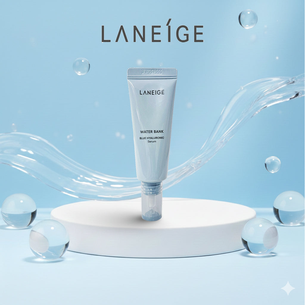 LANEIGE Water Bank Blue Hyaluronic Serum 25 ml x 3ea MINI