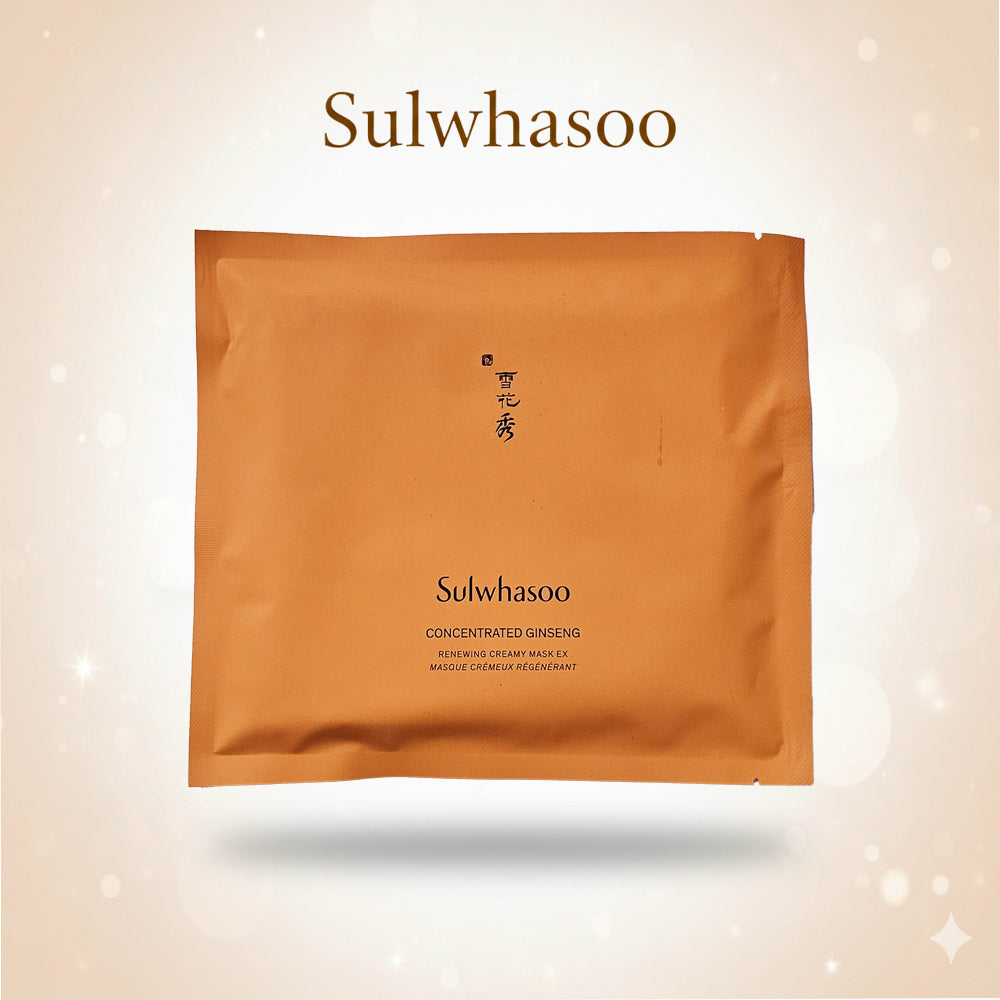 Sulwhasoo Concentrated Ginseng Renewing Creamy Mask EX 18g x 5pcs