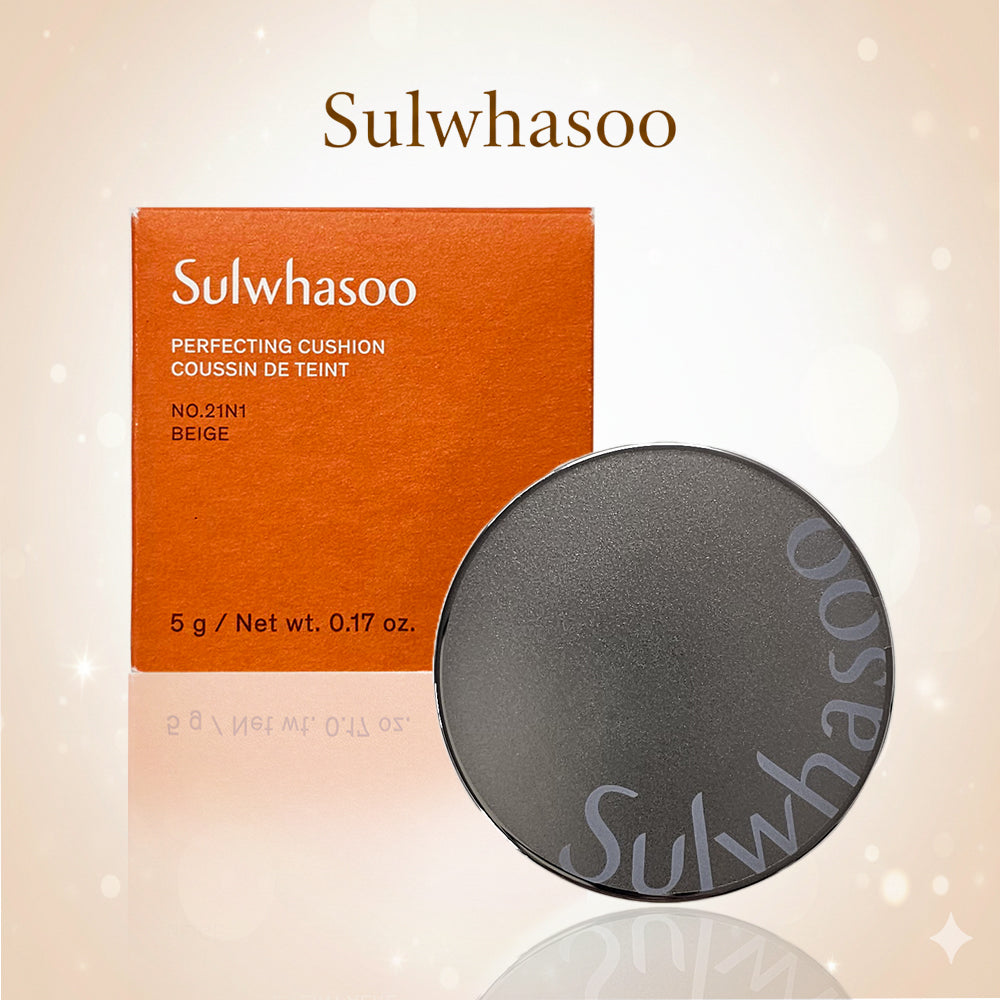 Sulwhasoo Perfecting Cushion Mini 5g No.21 N1 Beige  Broad Spectrum SPF50