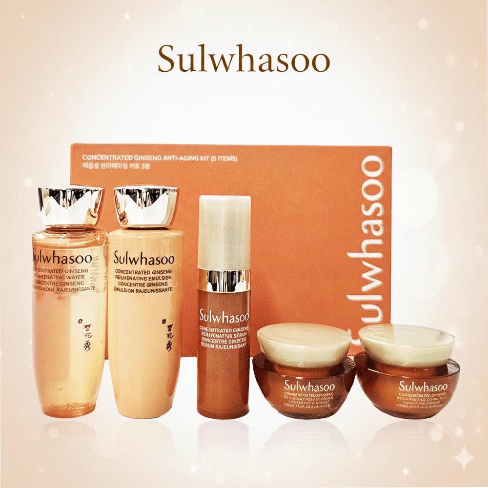 Sulwhasoo Concentrated Ginseng Rejuvenating 5-Piece Travel Set