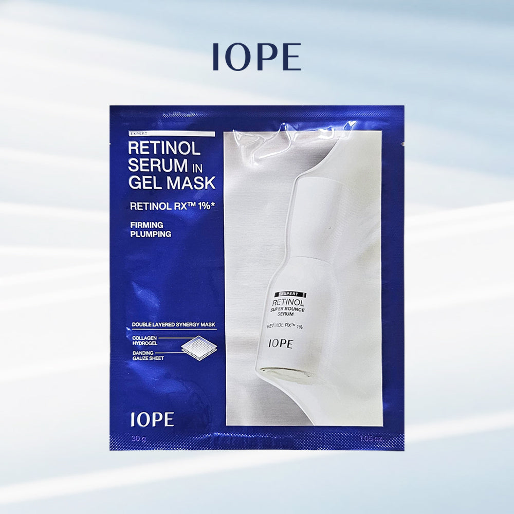 IOPE Retinol Serum In Gel Mask 5pcs