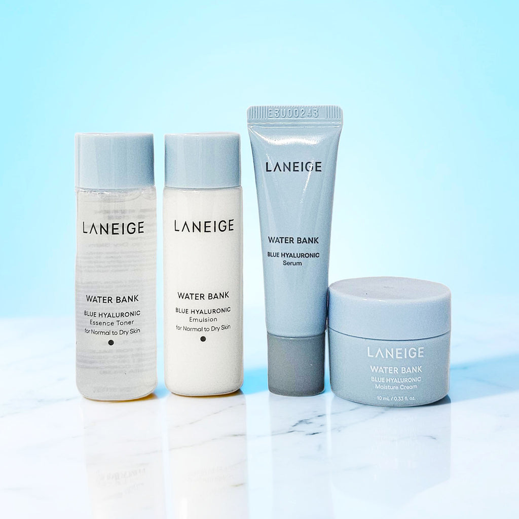 LANEIGE Water Bank Blue Hyaluronic Essential Kit (4 Items)_Mini
