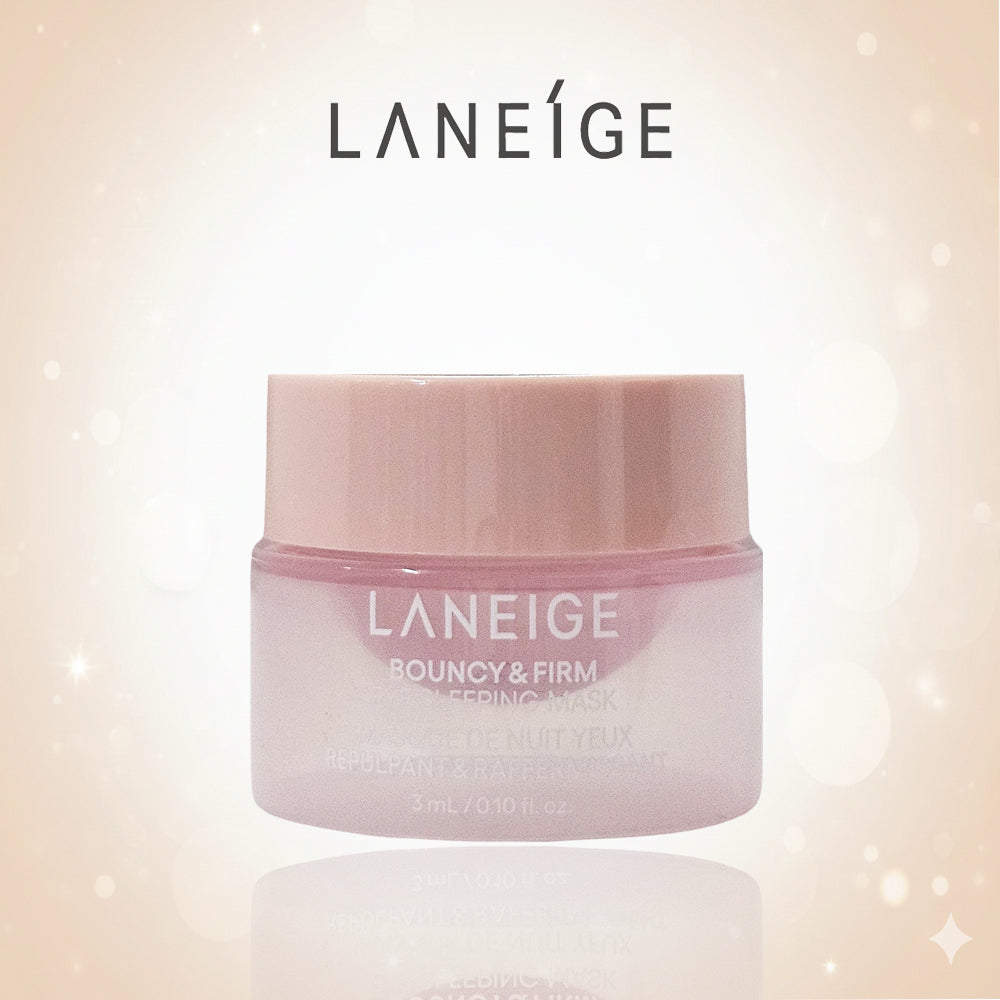 LANEIGE Bouncy &amp; Firm Eye Sleeping Mask 3 ml x 2ea – Individual Mini