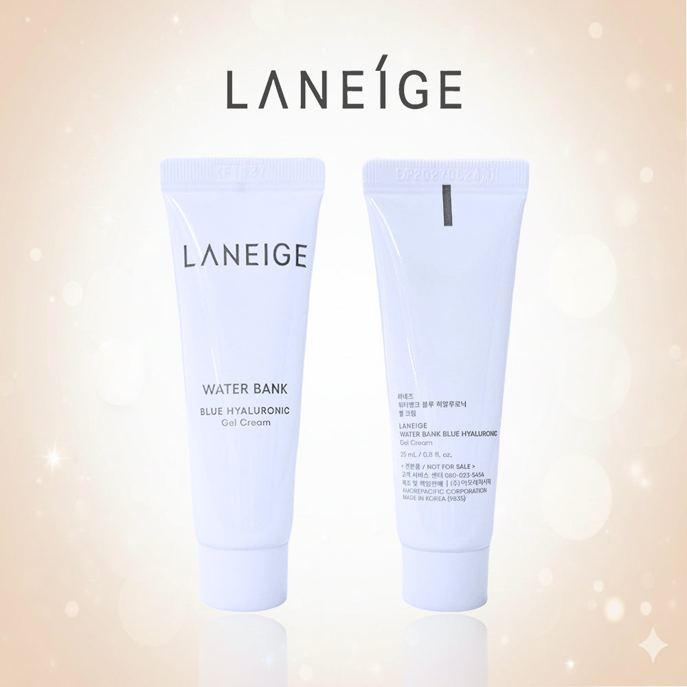 LANEIGE Water Bank Blue Hyaluronic Gel Cream 25 ml x 3ea