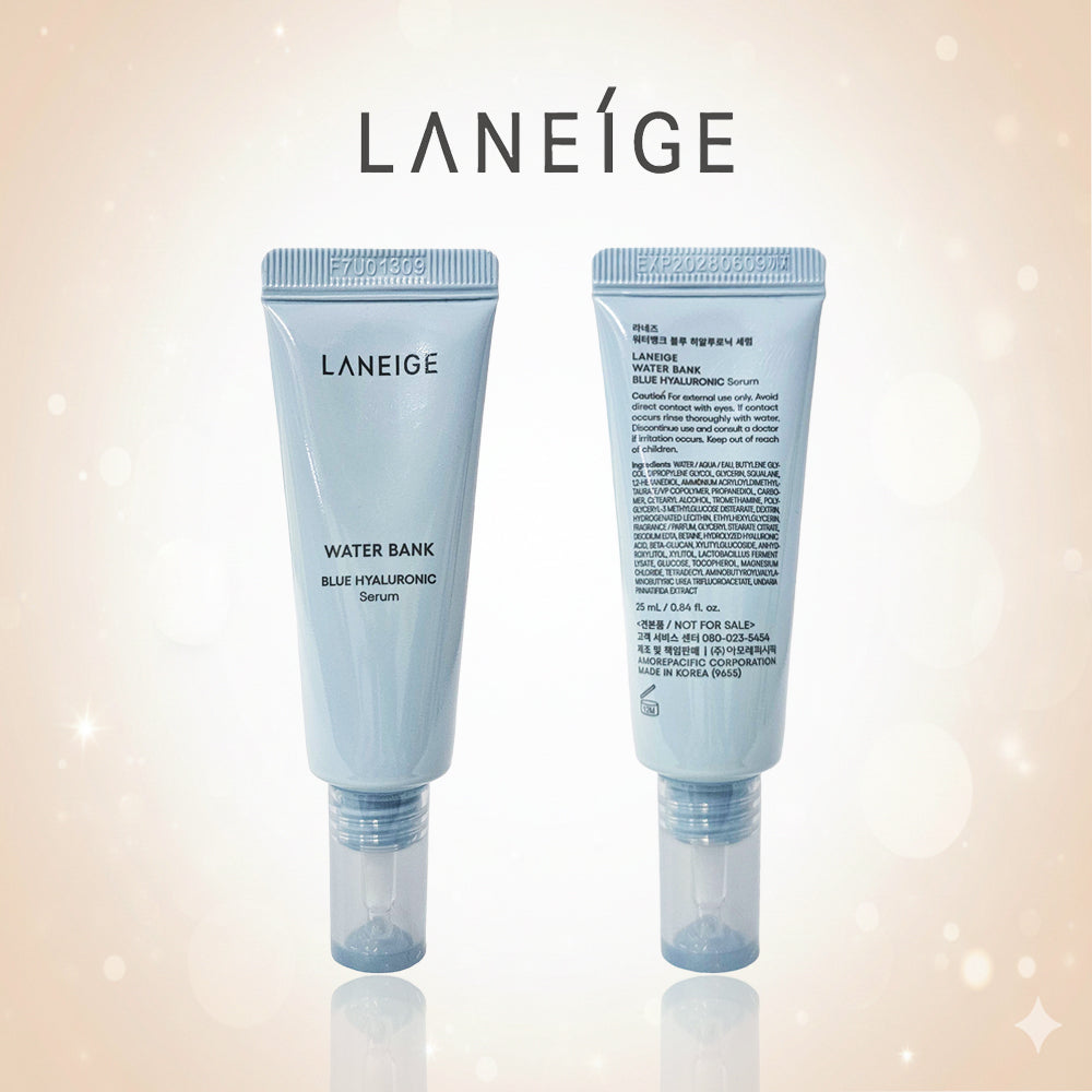 LANEIGE Water Bank Blue Hyaluronic Serum 25 ml x 3ea MINI