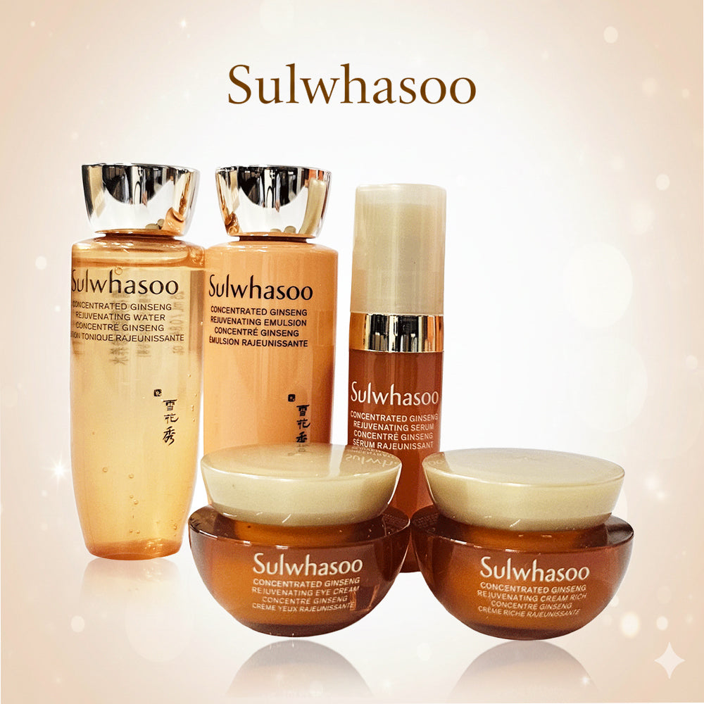 Sulwhasoo Concentrated Ginseng Rejuvenating 5-Piece Travel Set