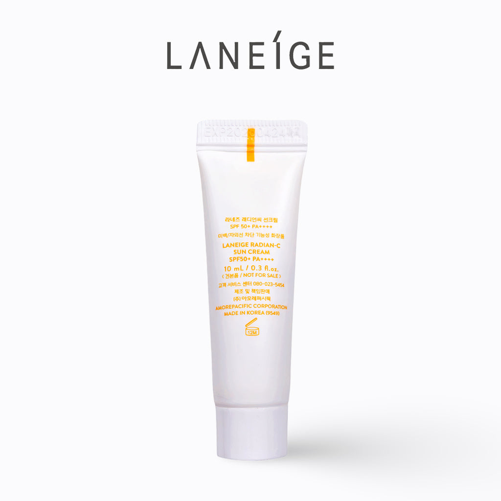 LANEIGE Radian-C Sun Cream SPF50+ / PA++++ 10ml x 5 Mini Size