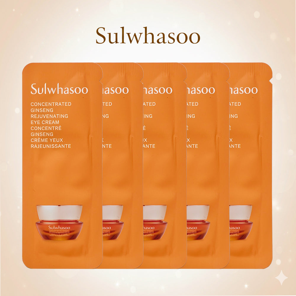 Sulwhasoo Concentrated Ginseng Rejuvenating Eye Cream 1ml × 12pcs.&nbsp;