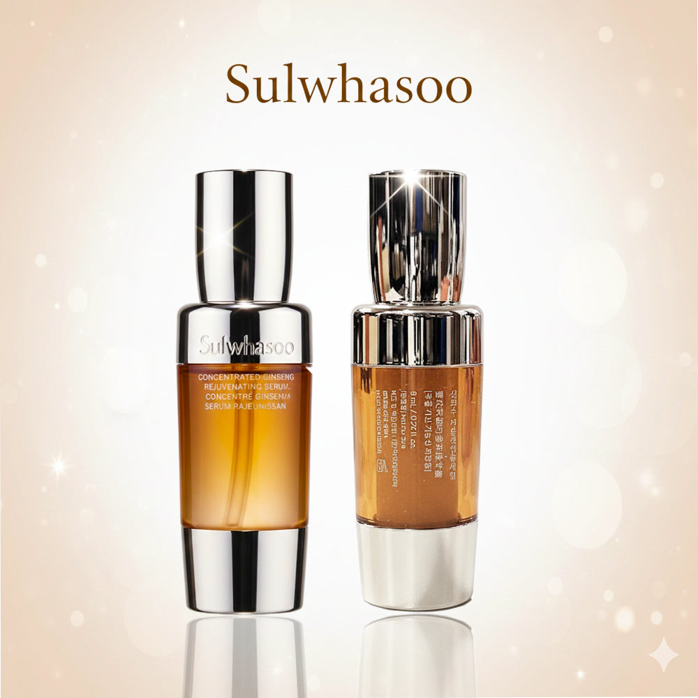 Sulwhasoo Concentrated Ginseng Rejuvenating Serum (8ml x 2pcs Set) Travel Size