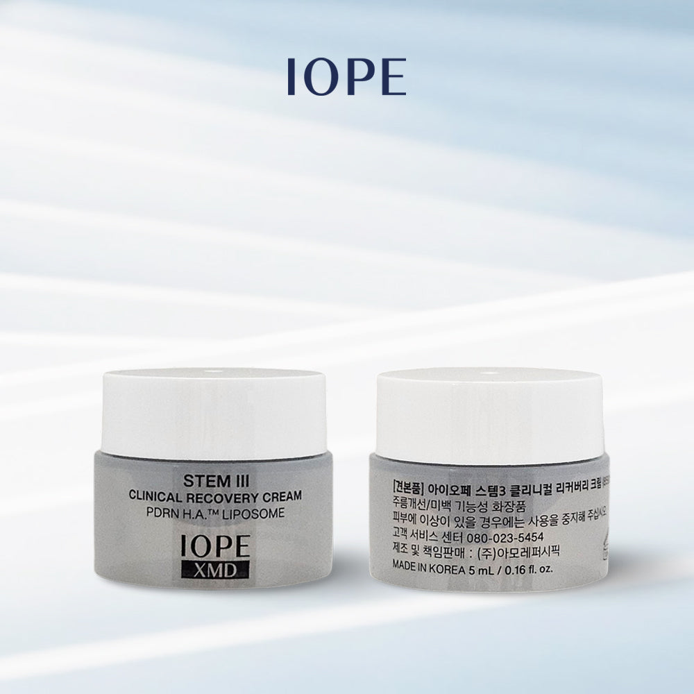 IOPE Stem3 III Clinical Recovery Cream 5 ml x 5ea –  Mini