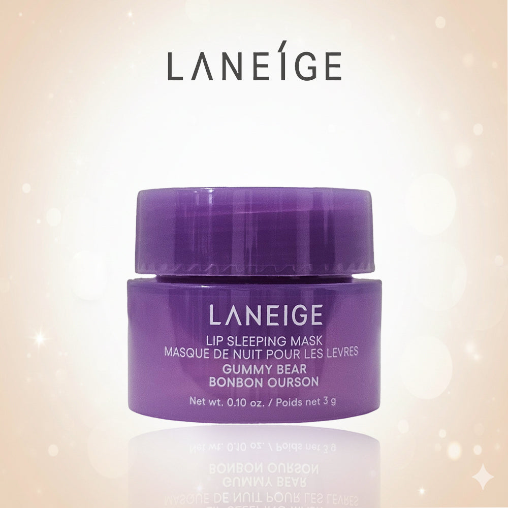 LANEIGE Lip Sleeping Mask EX Gummy Bear 3 g x 2ea– Individual Mini