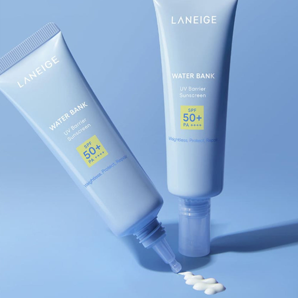 LANEIGE Water Bank UV Barrier Sunscreen SPF50 PA+++ 10 ml x 3ea – Individual Mini