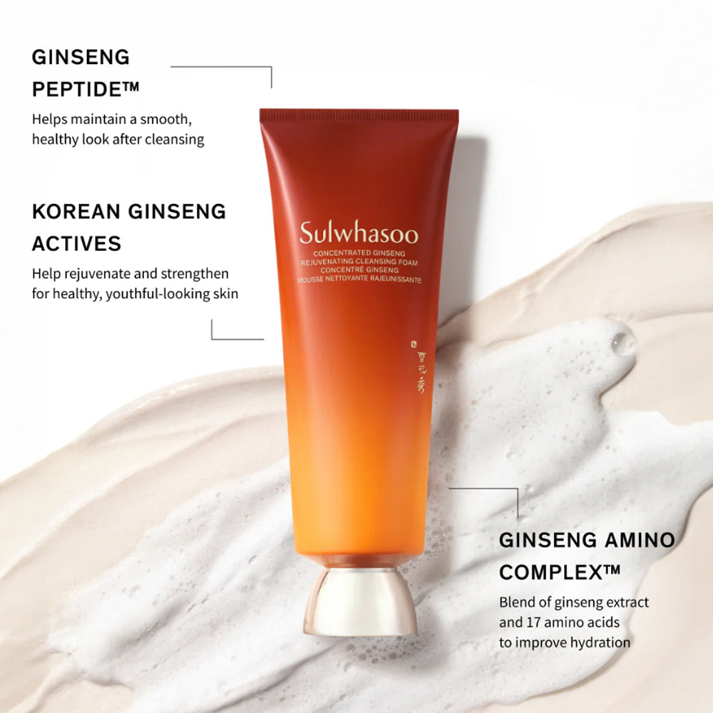 Share Sulwhasoo Concentrated Ginseng Rejuvenating Cleansing Foam 50g