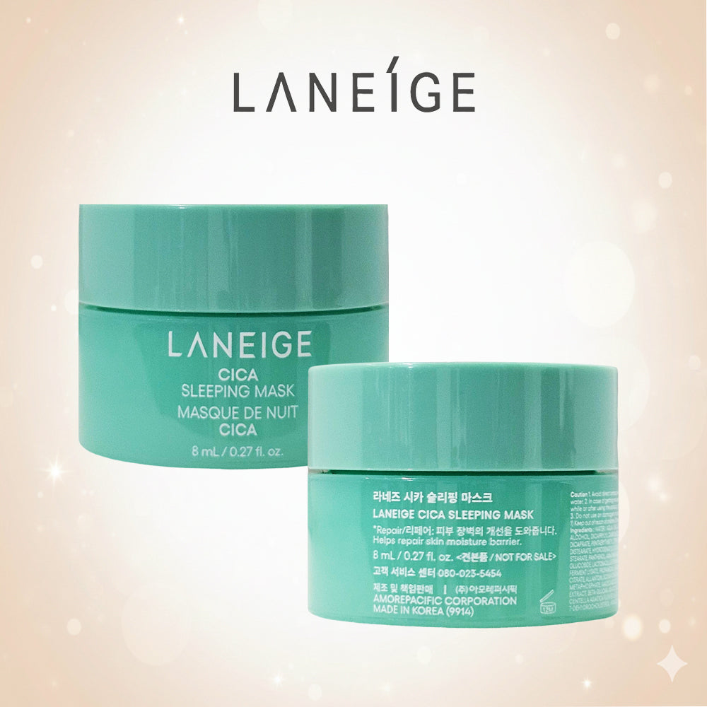 LANEIGE Cica Sleeping Mask 10 ml x 5ea – Individual Mini