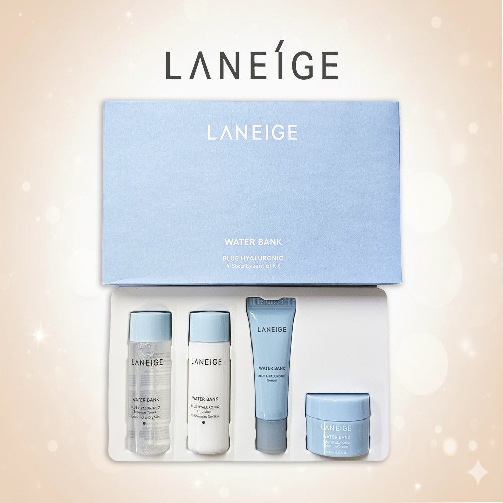 LANEIGE Water Bank Blue Hyaluronic Essential Kit (4 Items)_Mini