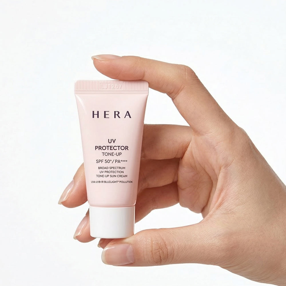 HERA UV Protector Tone-Up Sun Cream SPF50+/PA++++ 15ml x 5pcs – Mini Size