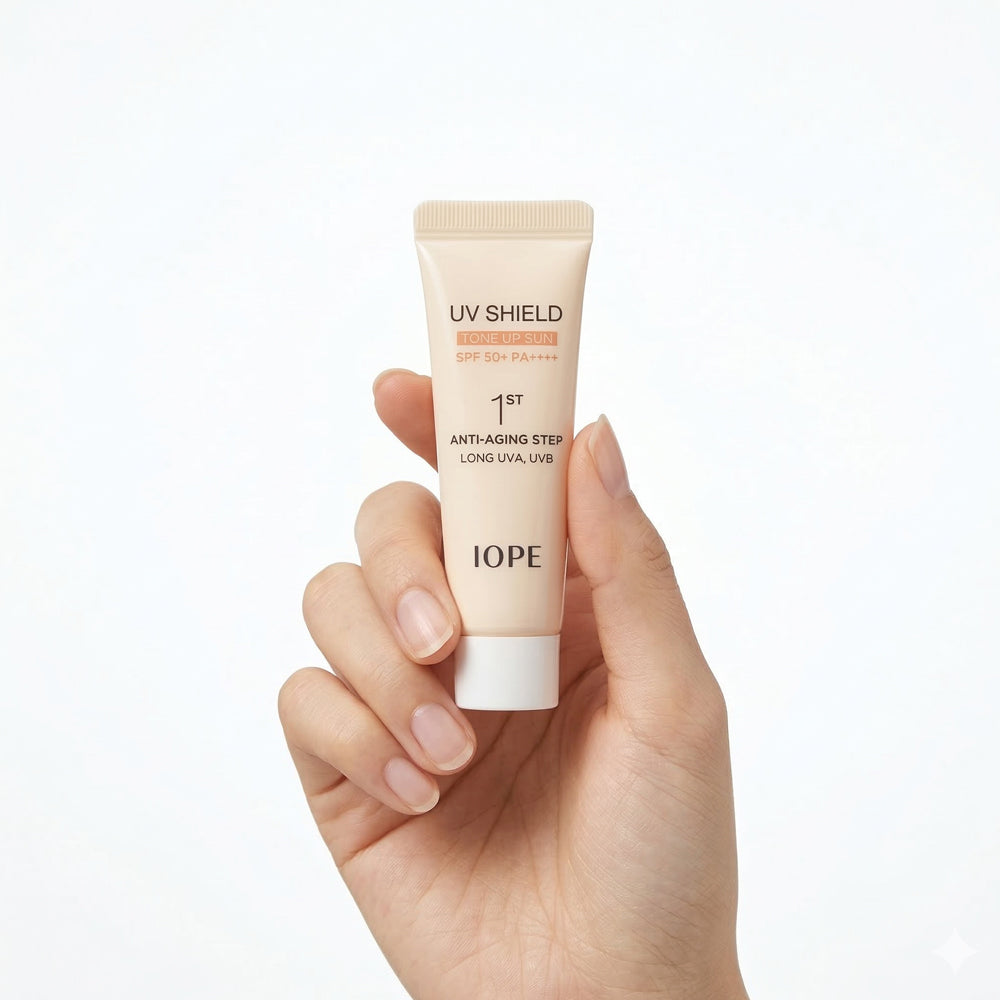 IOPE UV Shield Essential Tone-Up Sun SPF50+ 10ml x 5pcs – Mini