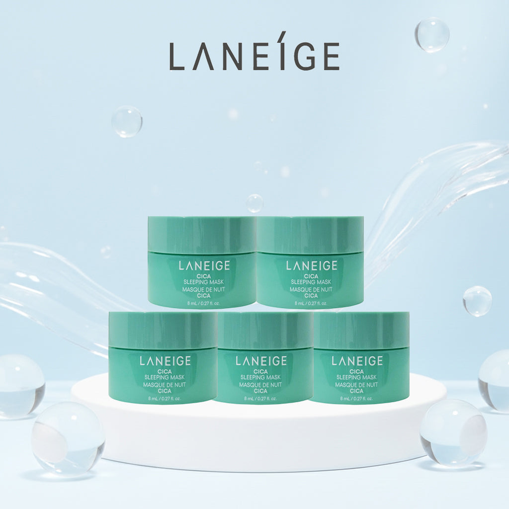 LANEIGE Cica Sleeping Mask 10 ml x 5ea – Individual Mini