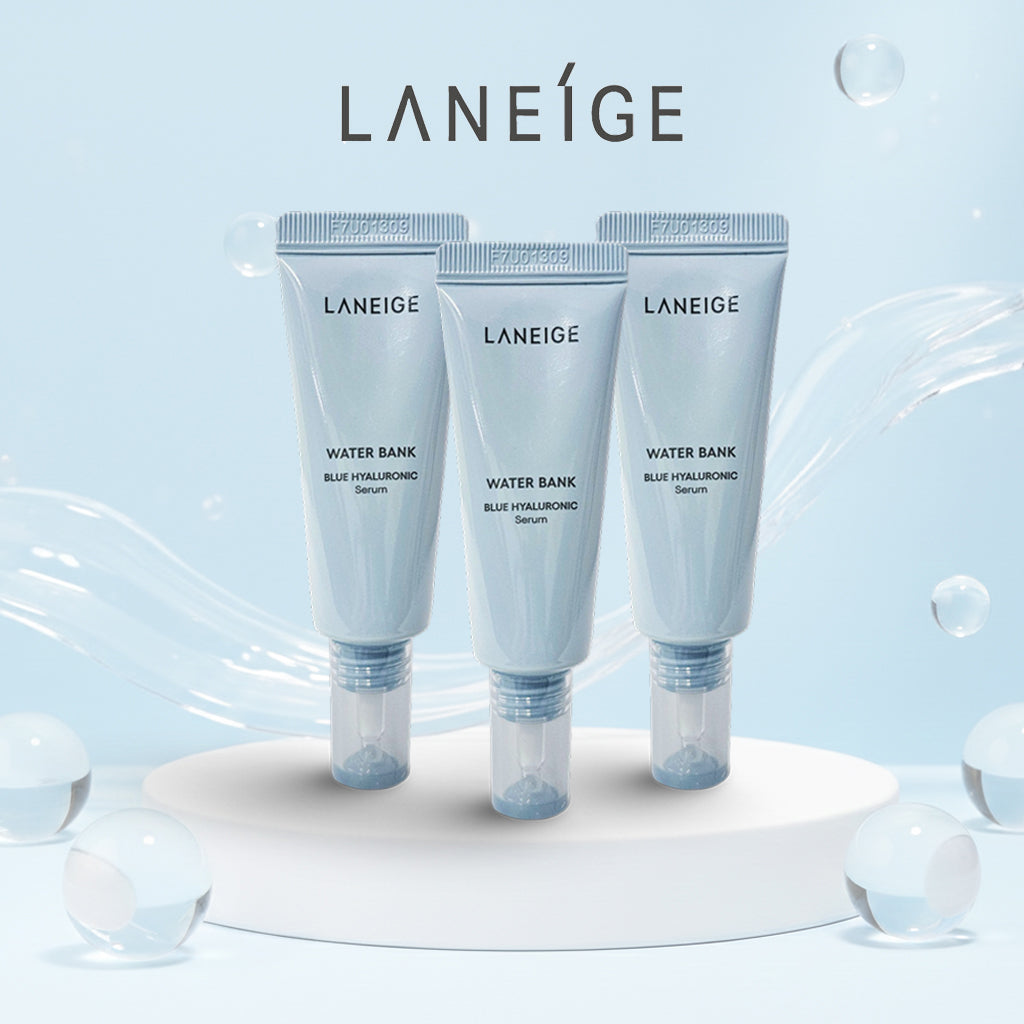 LANEIGE Water Bank Blue Hyaluronic Serum 25 ml x 3ea MINI