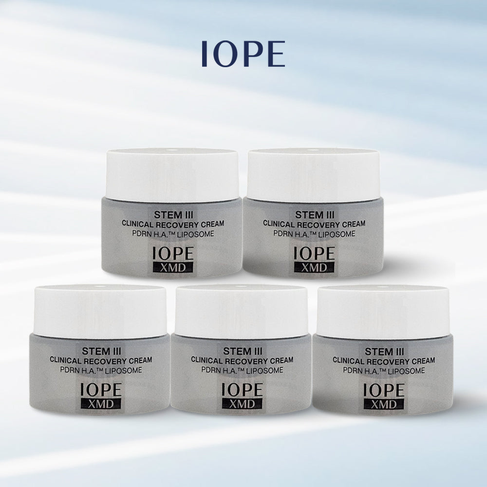 IOPE Stem3 III Clinical Recovery Cream 5 ml x 5ea –  Mini