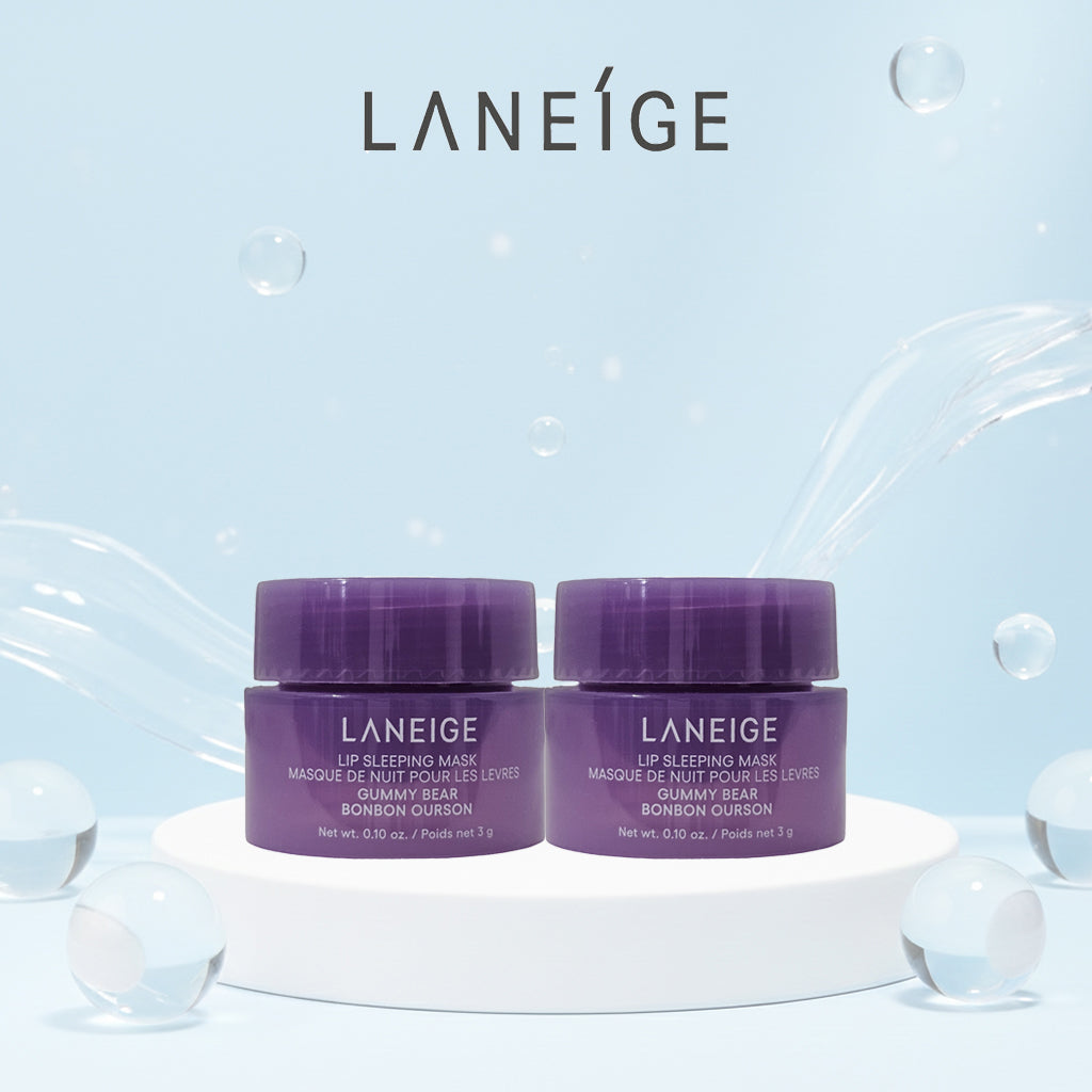 LANEIGE Lip Sleeping Mask EX Gummy Bear 3 g x 2ea– Individual Mini