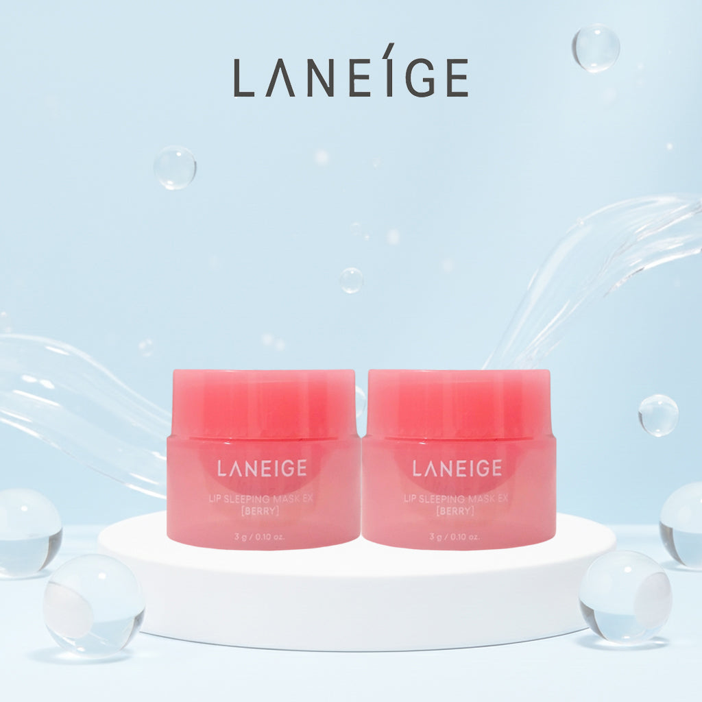 LANEIGE Lip Sleeping Mask EX Berry 3 g x 2ea– Individual Mini