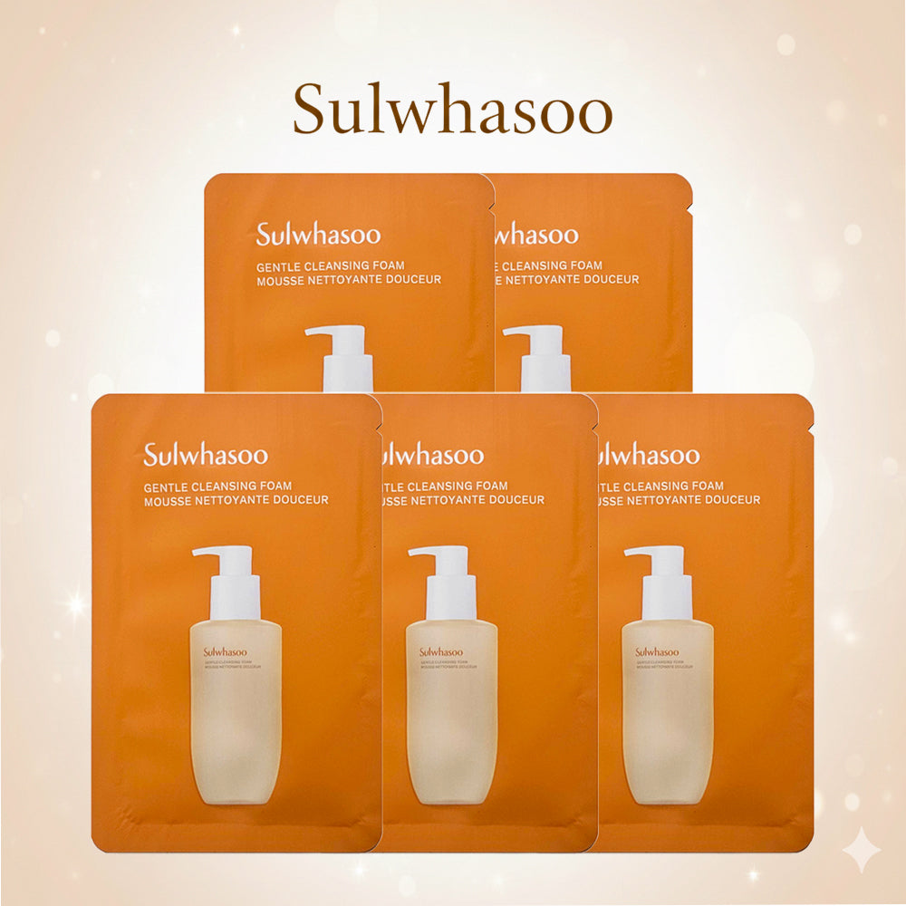 Sulwhasoo Gentle Cleansing Foam 4ml × 24pcs.Travel Size