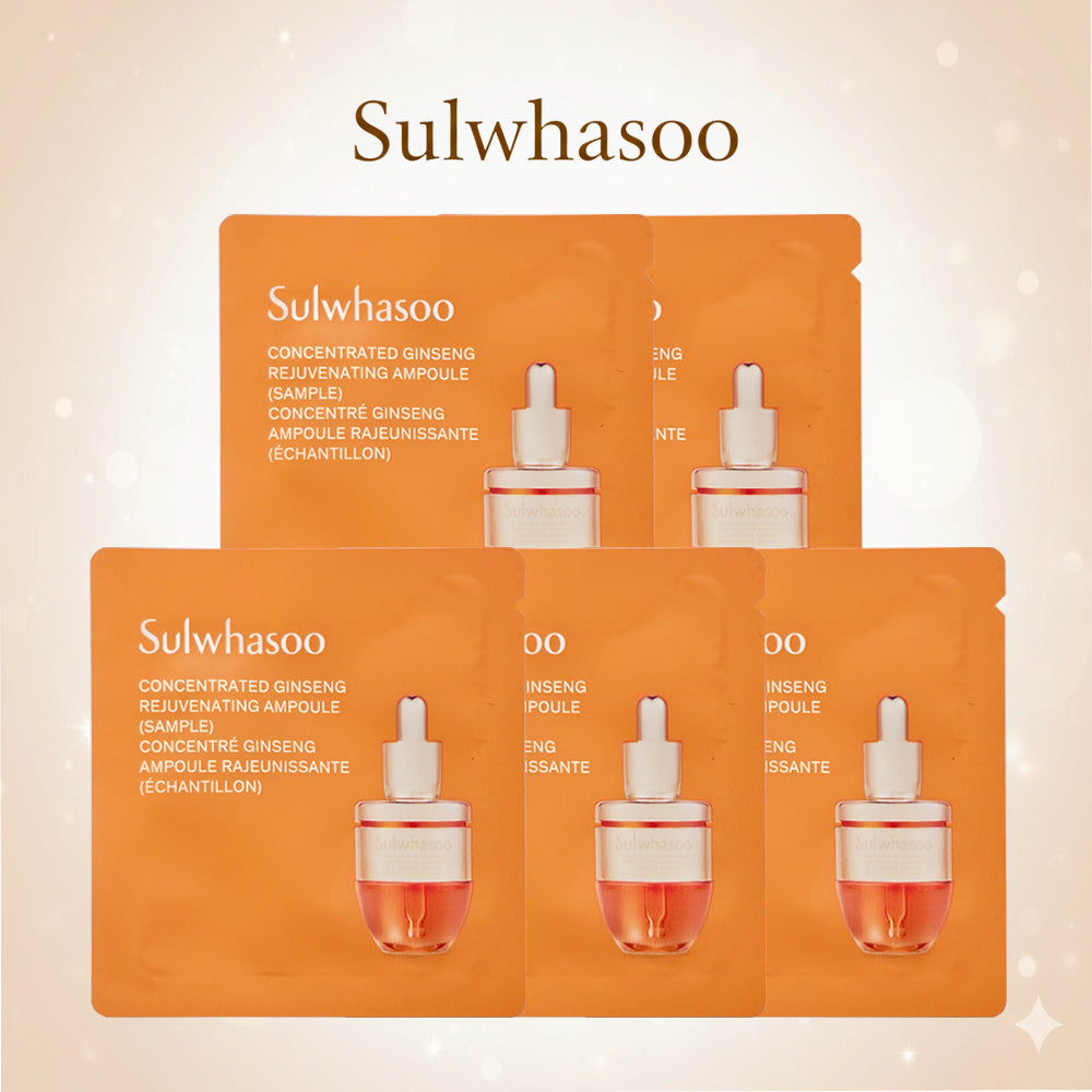 Sulwhasoo Concentrated Ginseng Rejuvenating Ampoule 1ml × 12 pcs.&nbsp; Travel Size