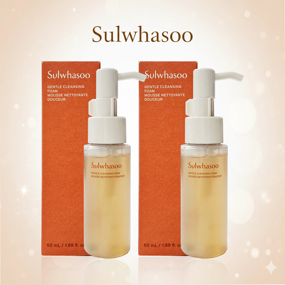 Sulwhasoo Gentle Cleansing Foam 50ml x 2pcs. Travel Size