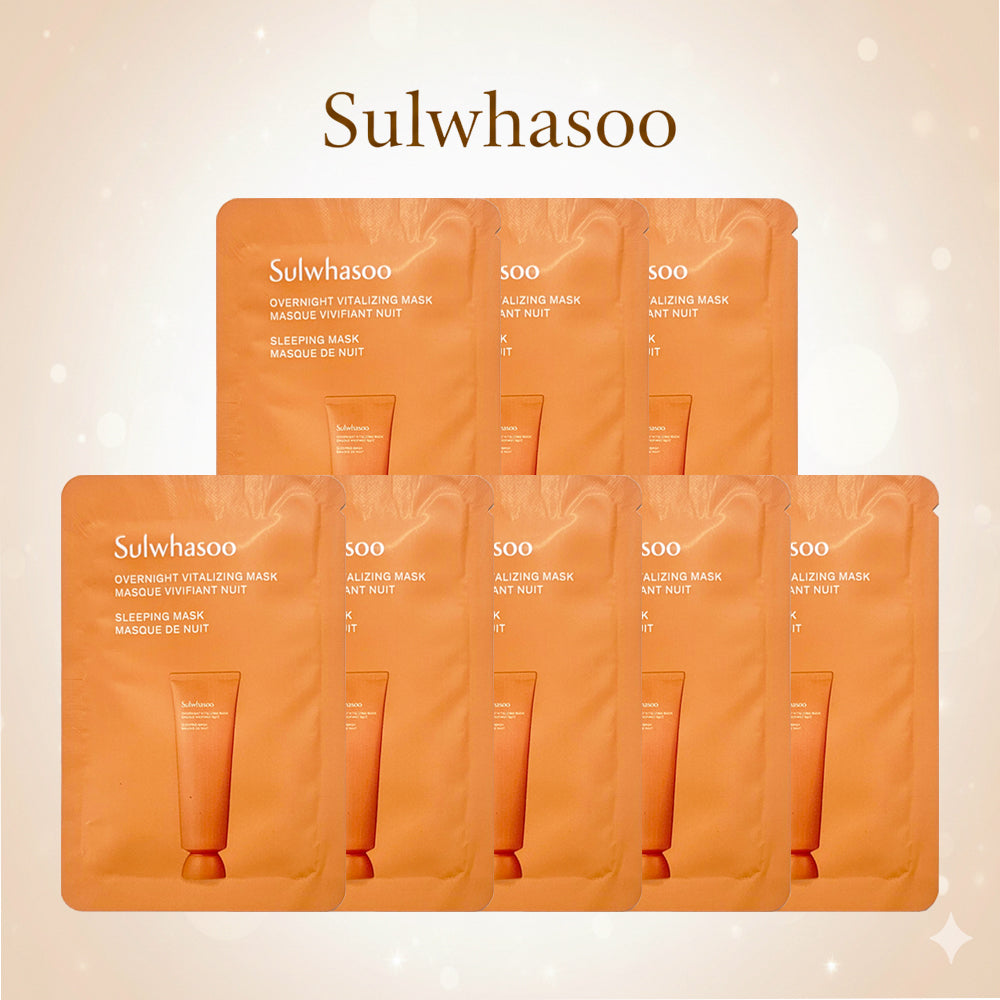 Sulwhasoo Overnight Vitalizing Mask (5ml x 24pcs Set) Travel Size