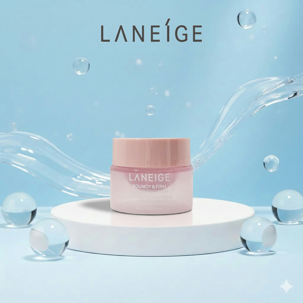 LANEIGE Bouncy &amp; Firm Eye Sleeping Mask 3 ml x 2ea – Individual Mini
