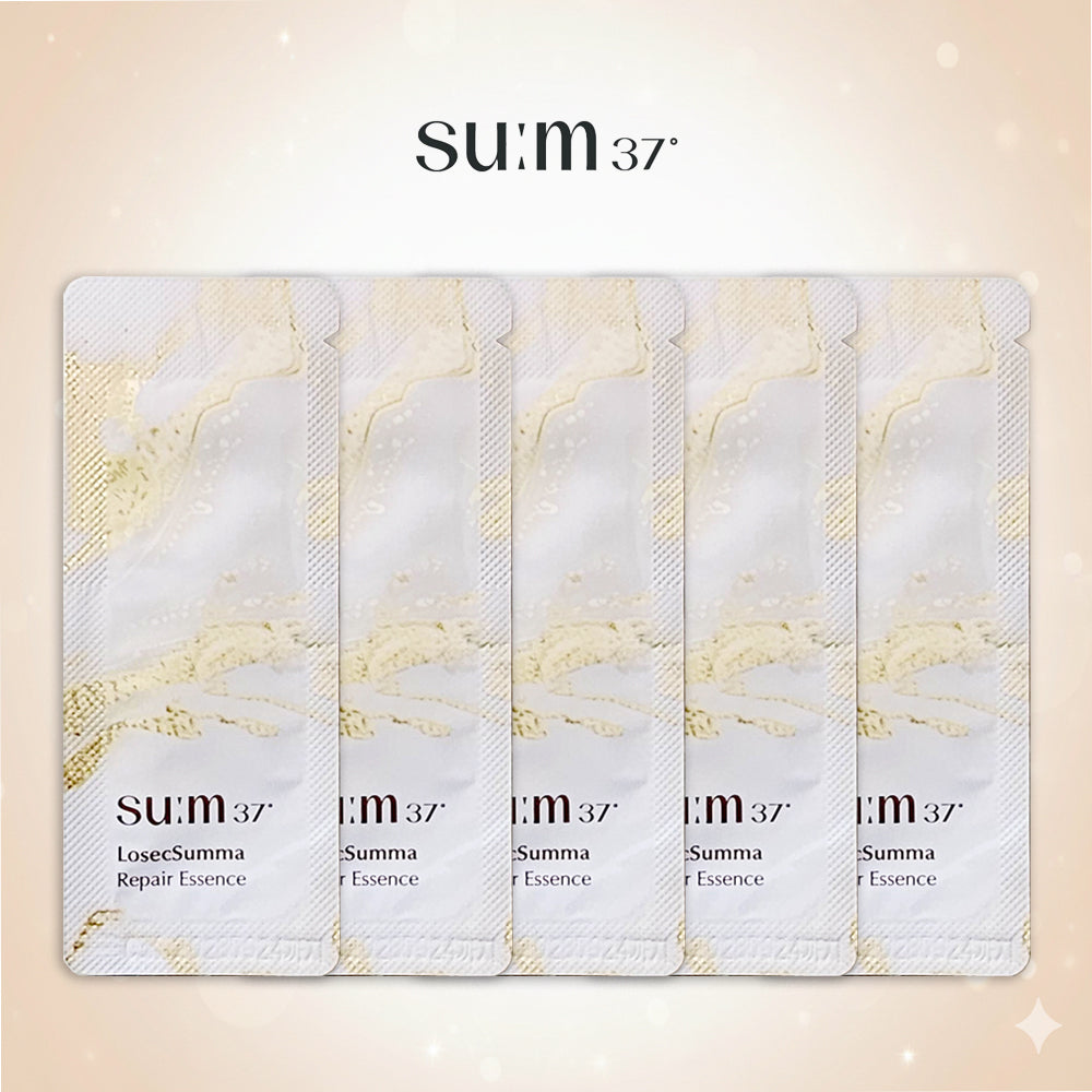 SU:M37 LosecSumma Repair Essence 1ml × 60pcs (60 ml). Travel Size