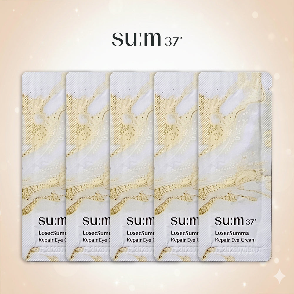 SU:M37 LosecSumma Repair Eye Cream 1ml × 60pcs (60 ml). Travel Size