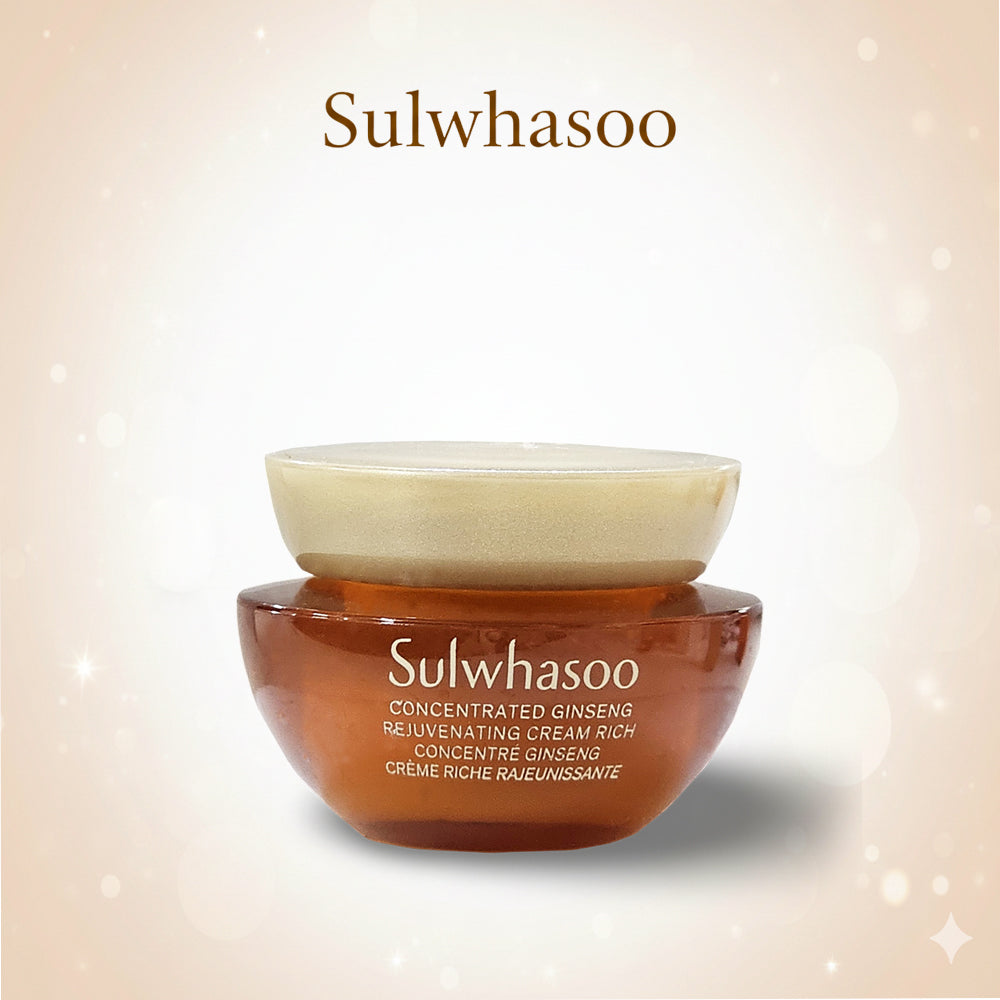 ulwhasoo Concentrated Ginseng Rejuvenating Cream Rich 5 ml x 3ea– Mini