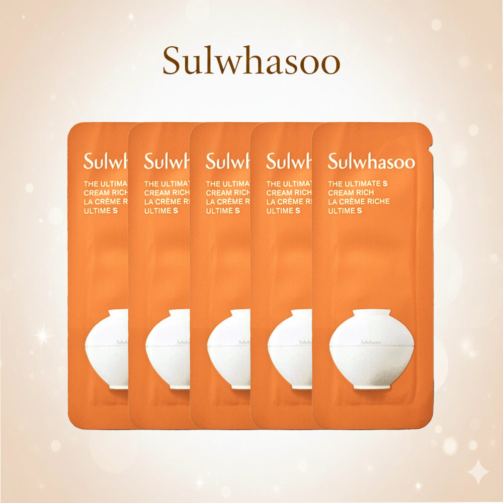 Sulwhasoo The Ultimate S Cream (1ml × 24 pcs) Travel Size